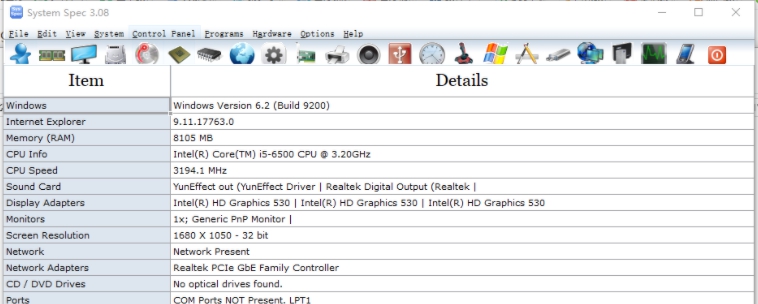 SystemSpec(系统检测) v3.14