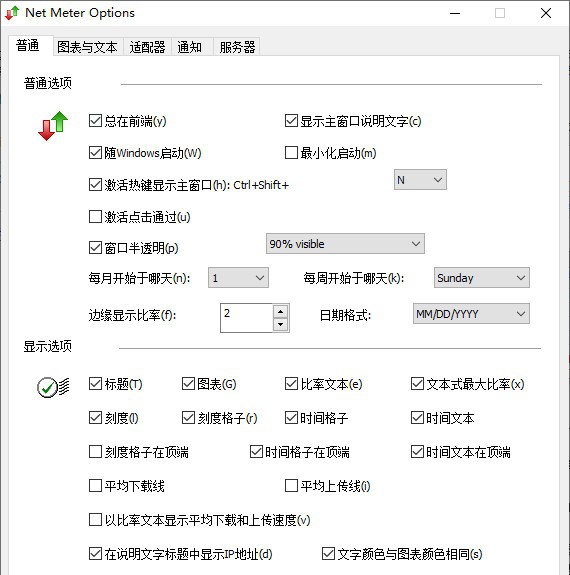 Net Meter(网络流量监控器) v3.10