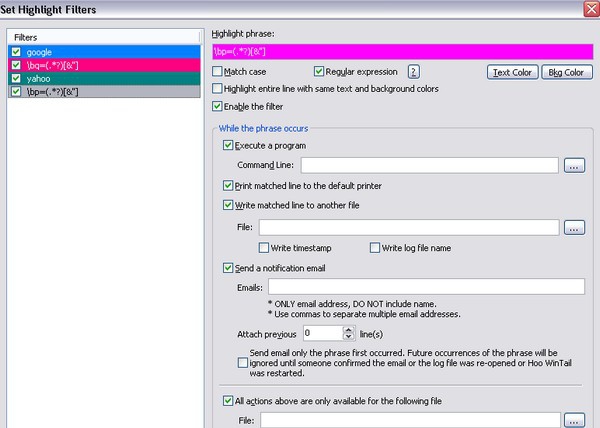 Hoo WinTail(日志查看器) v4.8