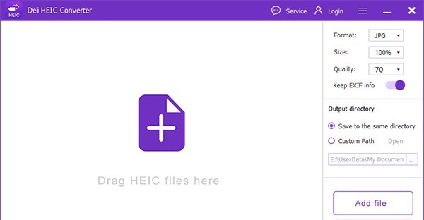DELI HEIC Converter(heic图片格式转换工具) v1.0.5.4
