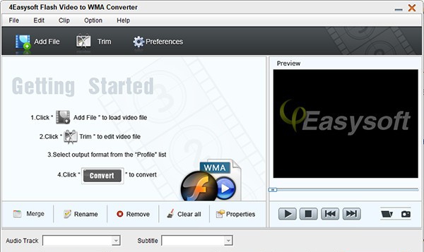 4Easysoft Flash Video to WMA Converter(音频提取工具) v7.09