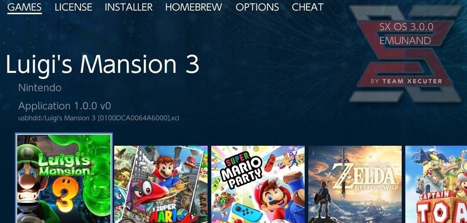 任天堂switch sx os最新版 v3.1.13