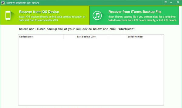 iStonsoft MobileRescuer for iOS(iOS数据恢复软件) v1.0.6