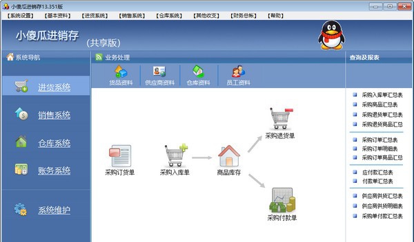 小傻瓜进销存 v13.356
