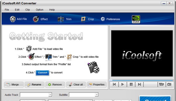 iCoolsoft AVI Converter(AVI视频格式转换器) v3.1.16