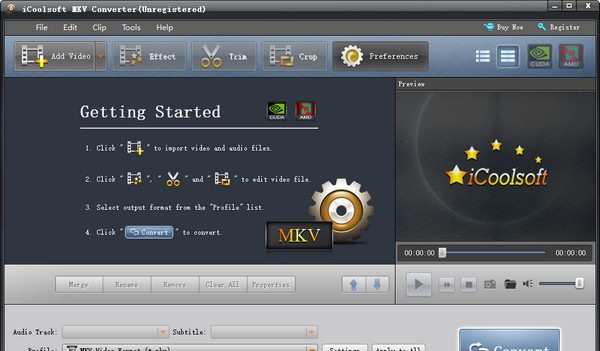 iCoolsoft MKV Converter(MKV视频转换器) v5.0.10