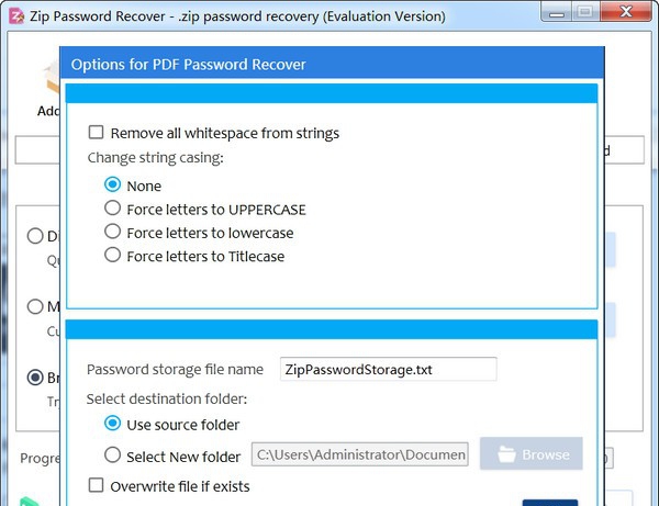 ZIP Password Recover(zip密码恢复软件) v2.1.2.4