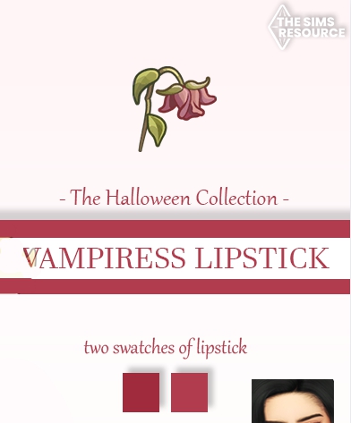 模拟人生4玫瑰色号口红MOD v1.4