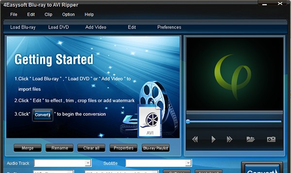 4Easysoft Blu-ray to AVI Ripper(视频格式转换工具) v3.1.42