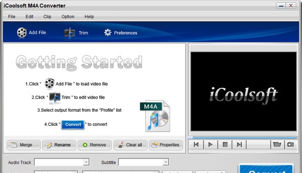 iCoolsoft M4A Converter(m4a格式转换器) v3.1.15