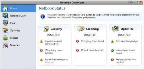 Netbook Optimizer(系统优化软件) v1.00.98