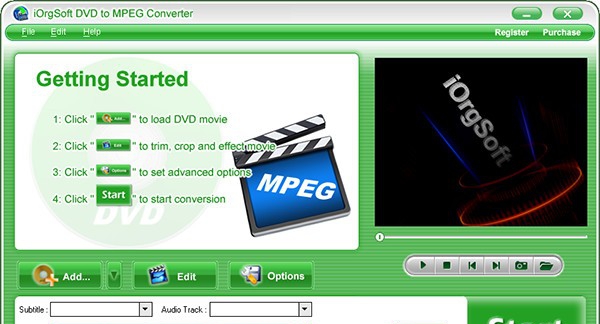 iOrgSoft DVD to MPEG Converter(视频转换软件) v3.4.12