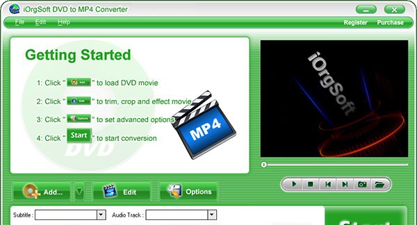iOrgSoft DVD to MP4 Converter(光盘翻录工具) v3.4.12