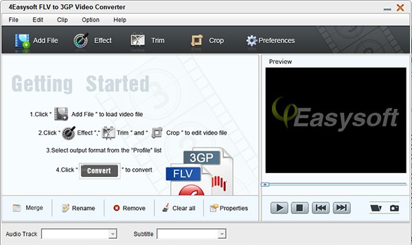 4Easysoft FLV to 3GP Video Converter(FLV转3GP转换器) v3.3.32