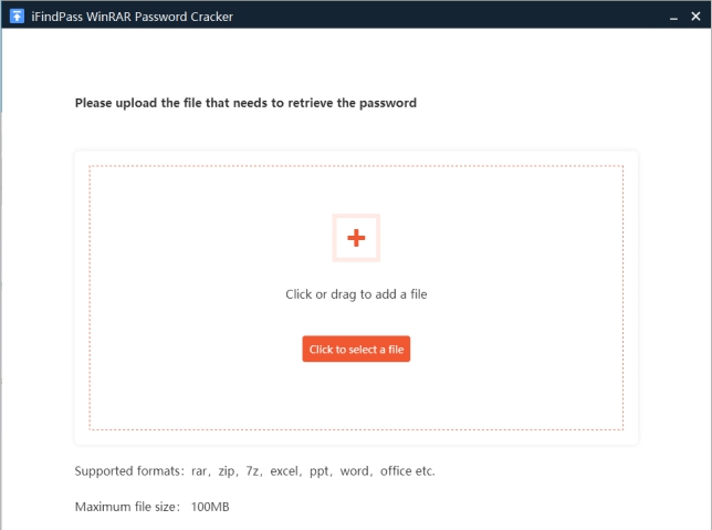 iFindPass WINRAR Password Cracker v1.5