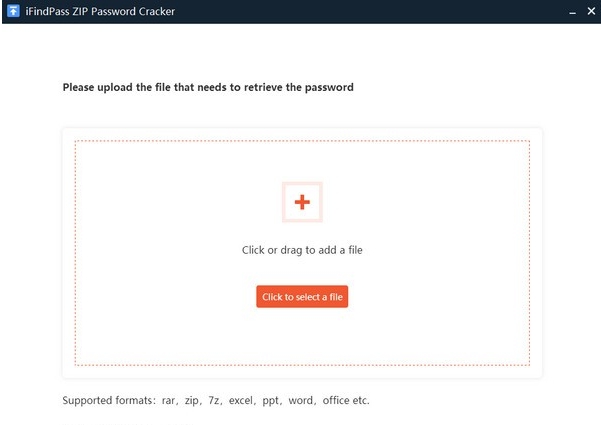iFindPass ZIP Password Cracker(ZIP密码恢复软件) v1.5