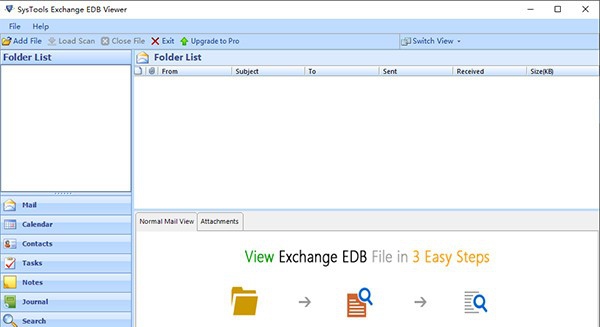 SysTools Exchange EDB Viewer(文件查看工具) v5.5