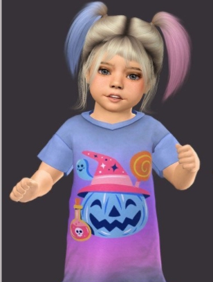 模拟人生4幼儿万圣节连衣裙MOD v2.69