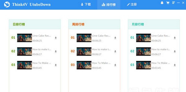 Think4V UtubeDow(视频下载软件) v2.5.18