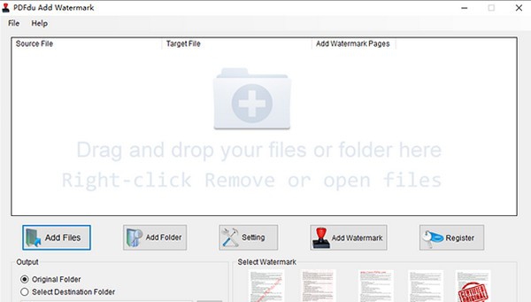 PDFdu Add Watermark(PDF水印添加工具) v1.10