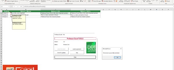 Professor Excel Tools(Excel辅助插件) v3.6