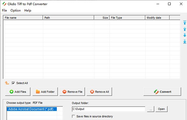 Okdo Tiff to Pdf Converter(文件格式转换工具) v5.14