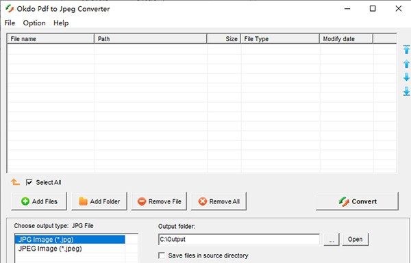 Okdo Pdf to Jpeg Converter(PDF文件格式转换工具) v5.13