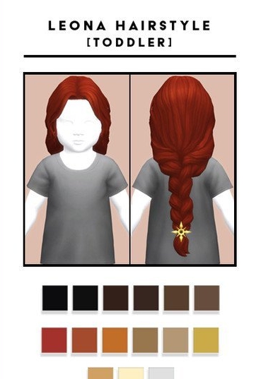 模拟人生4幼儿向日葵发型MOD v1.6