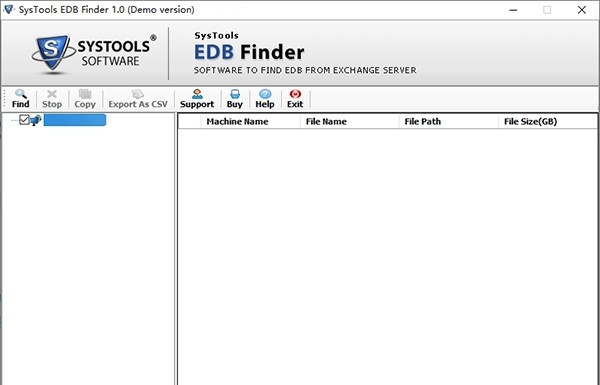 SysTools Exchange EDB Finder(文件查看工具) v1.4