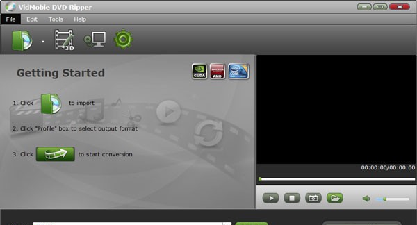 VidMobie DVD Ripper(DVD转换工具) v2.1.5