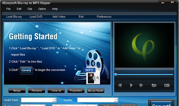 4Easysoft Blu-ray to MP3 Ripper(视频转音频工具) v3.1.41