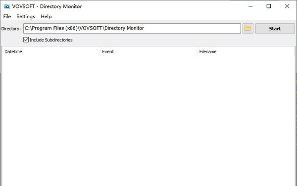 VovSoft Directory Monitor(文件夹监视软件) v1.5