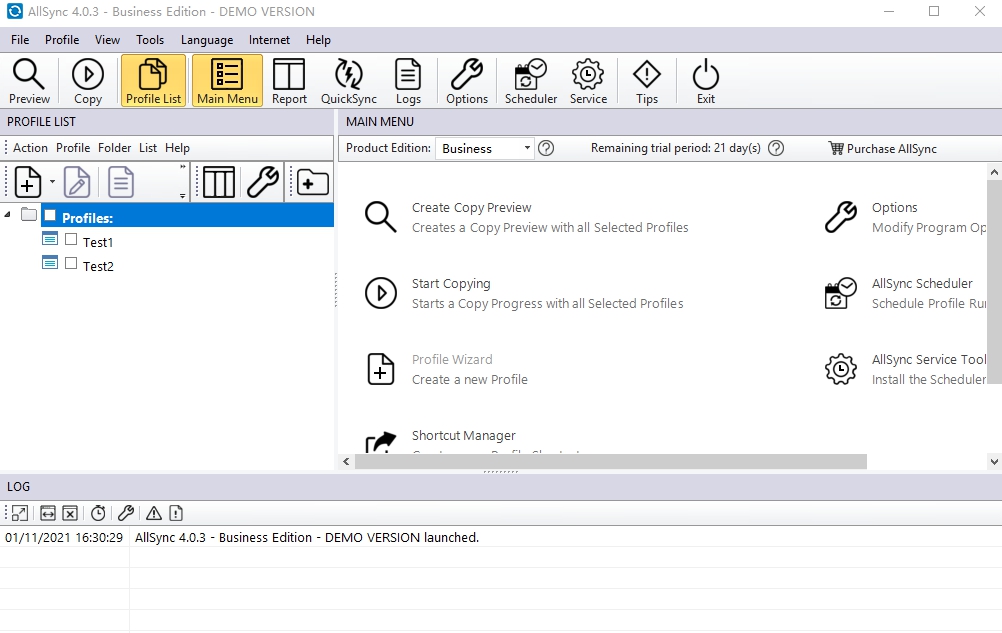AllSync数据备份软件 v4.0.7