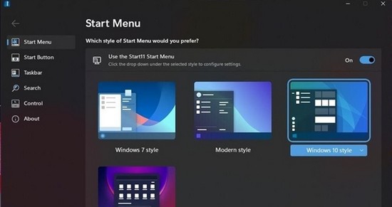 Start Menu 11(菜单管理工具) v1.6