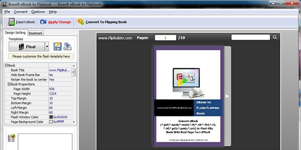 Boxoft eBook to Flipbook(电子书转换工具) v2.0.6