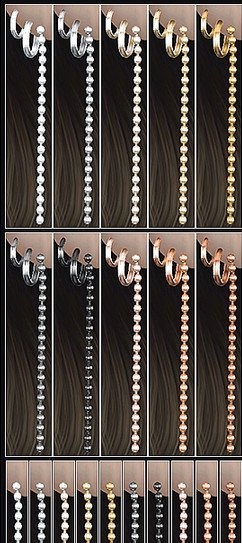 模拟人生4圆环长链耳环MOD v1.3