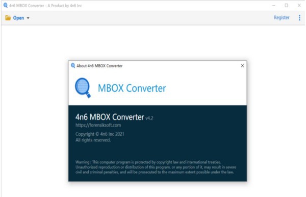 4n6 MBOX Converter(MBOX文件转换器) v4.2.0.3