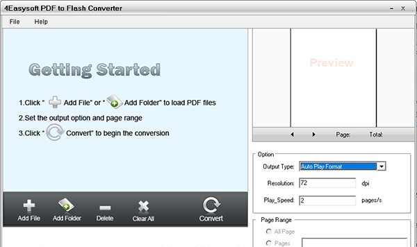 4Easysoft PDF to Flash Converter(PDF转换工具) v3.0.18