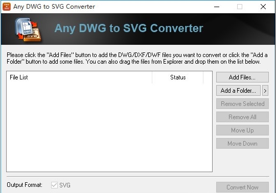 Any DWG to SVG Converter(DWG转SVG工具) v2026