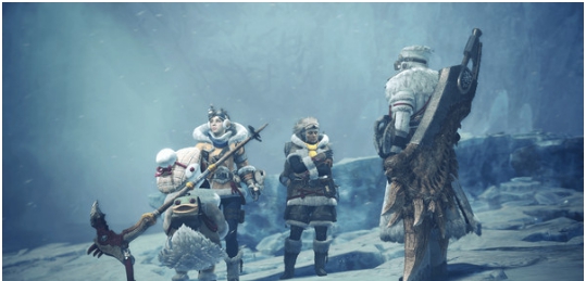 怪物猎人世界冰原黑狼猫类服装MOD v3.61