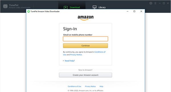 TunePat Amazon Video Downloader(视频下载工具) v1.2.6