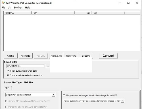 123 Word to Pdf Converter(Word转PDF转换器) v1.6
