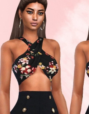 模拟人生4带纽扣的腰棉质短裤MOD v2.38