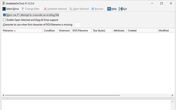UndeleteOnClick(文件恢复工具) v1.12.5.4