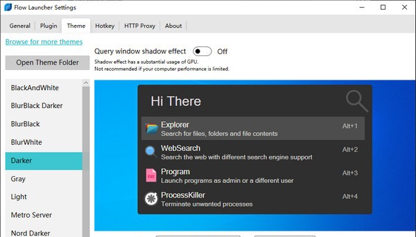 Flow Launcher(快速启动器) v1.8.9