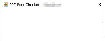 PPT Font Checker v1.5