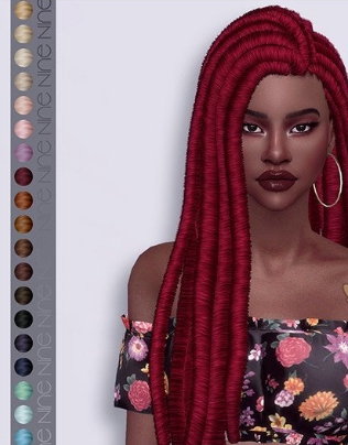 模拟人生4女士脏辫MOD v1.5