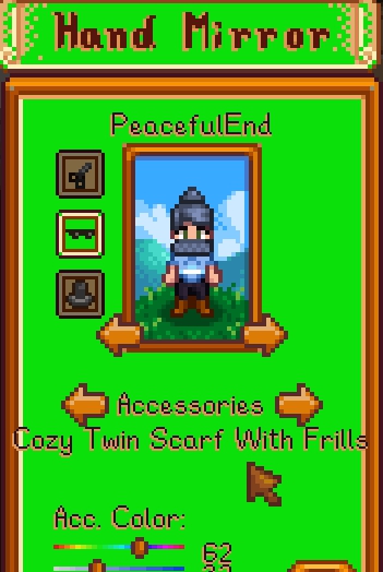 星露谷物语随风飘动的围巾MOD v1.3