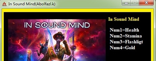 In Sound Mind四项修改器 v2021.10.17