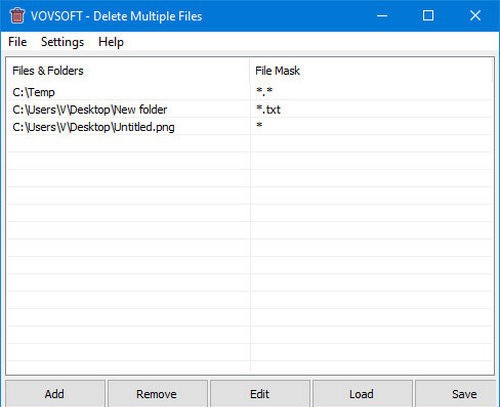 Vovsoft Delete Multiple Files(文件批量删除工具) v1.6